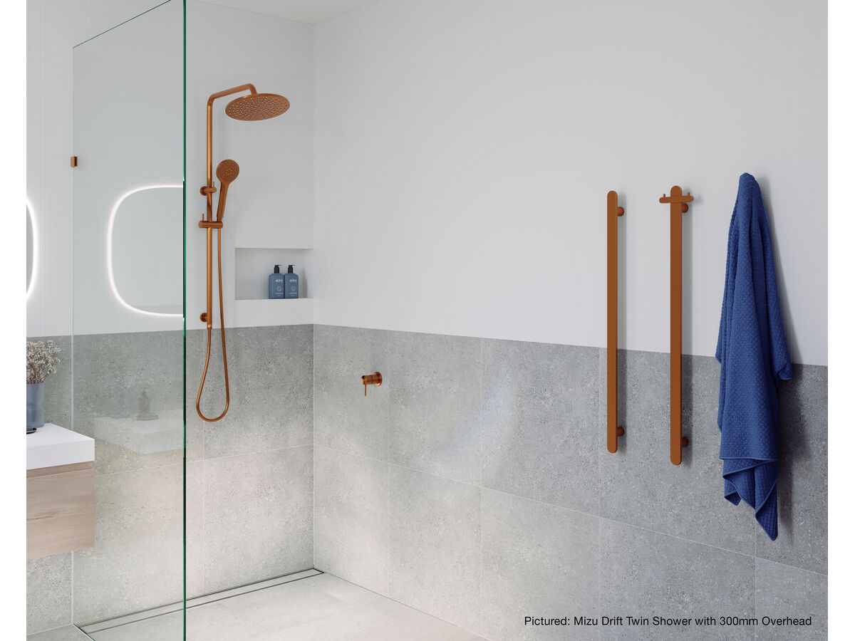 In Situ - Mizu Drift Twin Shower with 300mm Overhead