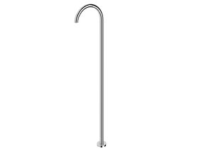 Sussex Scala Floor Mounted Basin Outlet Curved Chrome