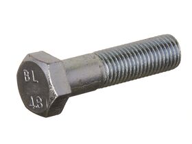 Bridgland 16mm Zinc Plated Bolt Only