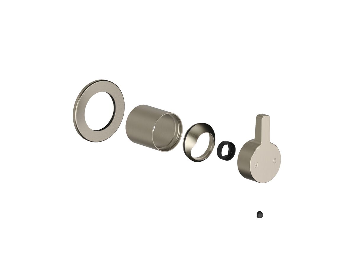 Supporting Image - Faucet Strommen Vara Fin Shower Mixer Tap Kit Brushed Nickel Lead Free