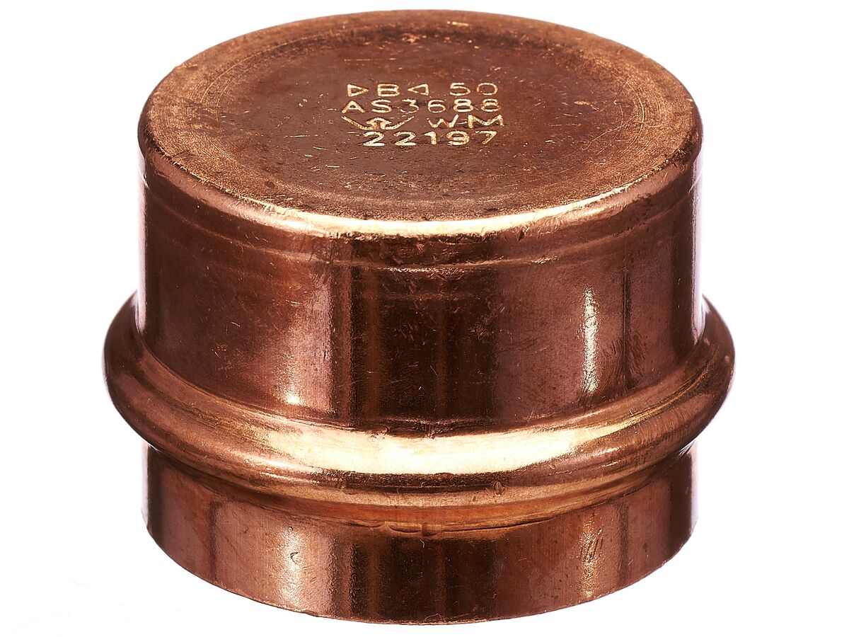 >B< Press Water End Cap 50mm