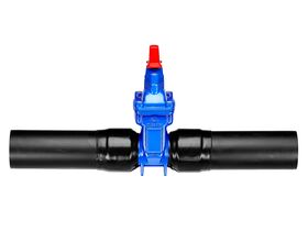 Dimax Resilient Seated Gate Valve PN16 125mm SDR11 HDPE PE Tail 100mm Clockwise Close
