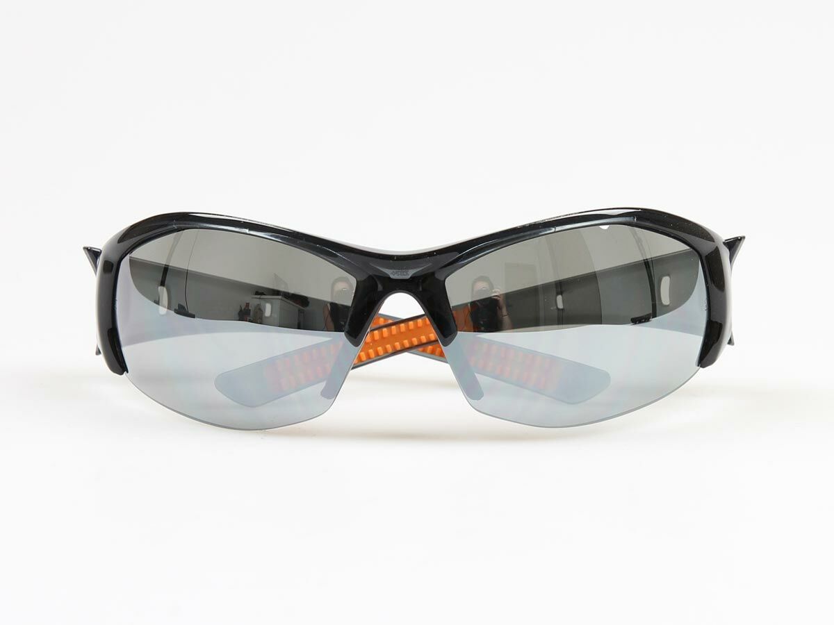 2Tuff Safety Glasses Smoke/Orange Frame