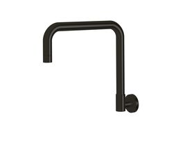 Sussex Scala Wall Spa Outlet Square LUX PVD Matte Opium Black