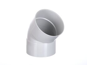 DWV Bend 100mm x 45 Degree Female & Female Plain