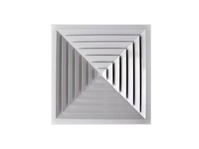 Bradflo Air Diffuser Lay-In 4 Way square
