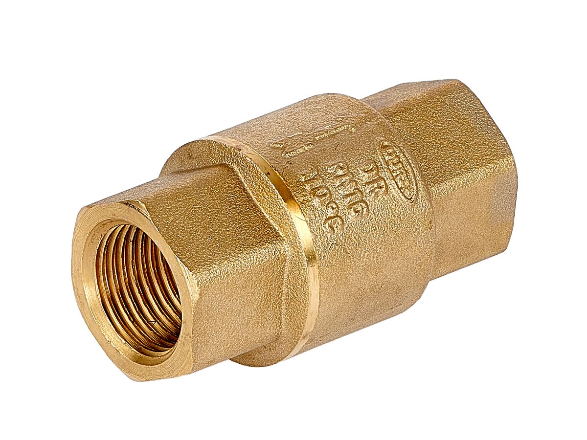 Dura Lead Free Brass Spring Check Valve Watermark Tested 15mm