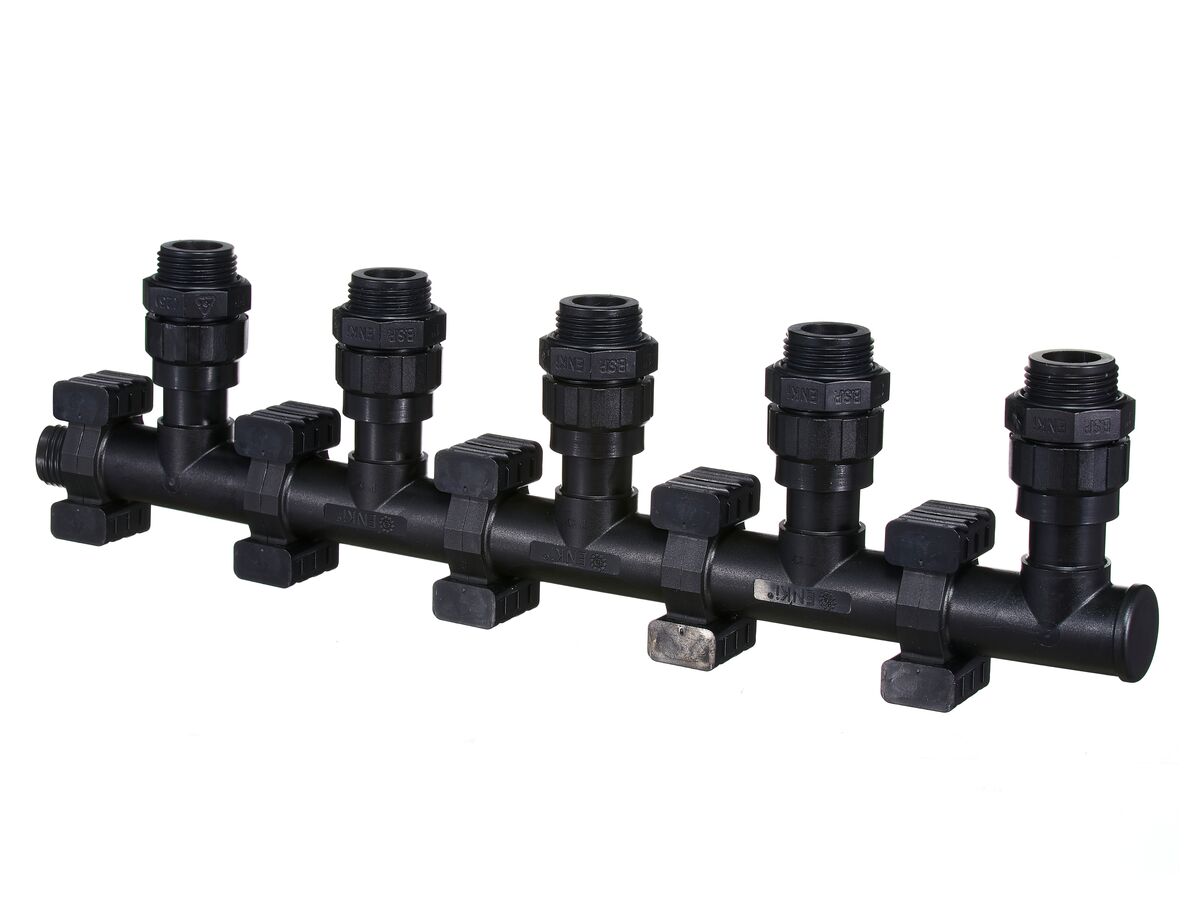 Enki Manifold Complete 5 Port (Plain)