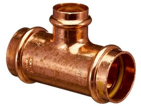 >B< Press Gas Reducing Tee 40mm x 40mm x 25mm