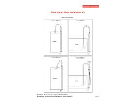 Installation Instructions - Sussex Floor Mount Installation Kit
