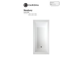 Technical Guide - Caroma Newbury Bath White