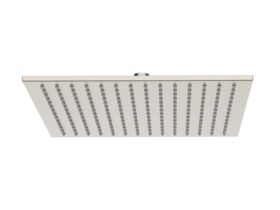 Hero - Mizu Bloc Overhead Shower Brass 300mm Brushed Nickel (3 Star)