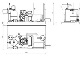 Tecumseh Semi Hermetic Receiver Unit SHR4536ZHR