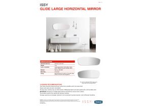 Technical Guide - ISSY Glide Large Horizontal Mirror