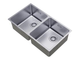 Supporting Image - Memo Oscar Inset/Undermount Double Bowl Sink Overflow No Taphole