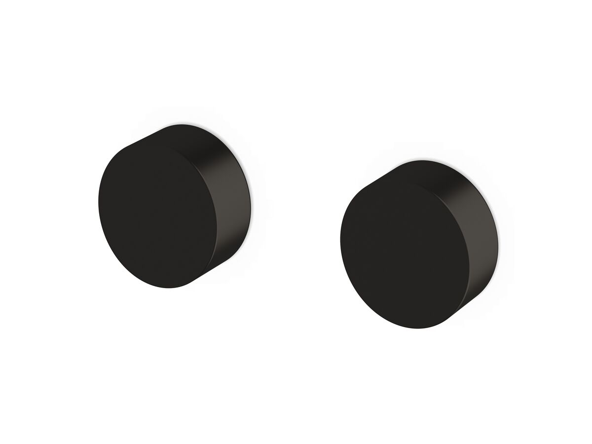 Sussex Pure Wall Top Assembly Taps PVD Matte Black