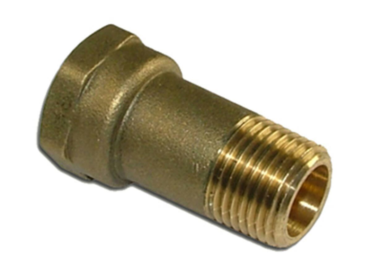 Extension Male & Female Chrome Brass