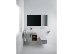 LAUFEN Val Wall / Counter Basin with Overflow 1 Taphole 450mm White