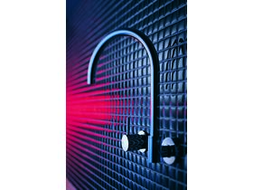 Sussex Scala Wall Sink Set Curved Chrome (3 Star)