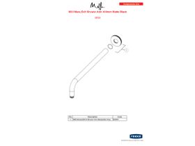 Component Listing - Milli Marq Edit Shower Arm 400mm Matte Black