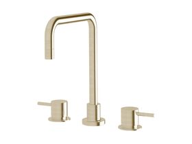 Sussex Scala Hob Sink Set Square LUX PVD Brushed Platinum Gold (3 Star)
