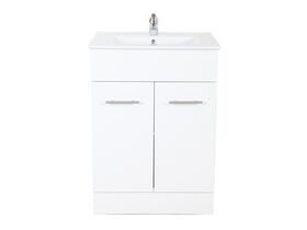 Posh Bristol MK2 600mm Vanity Unit with Kick Centre Bowl 1 Taphole