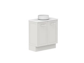 Supporting Image - Kado Lux Ensuite All Door 750mm Floor Mount Centre Basin 20mm Top
