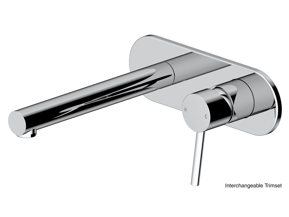 Mizu Drift MK2 Wall Bath Mixer Set (kit) Chrome