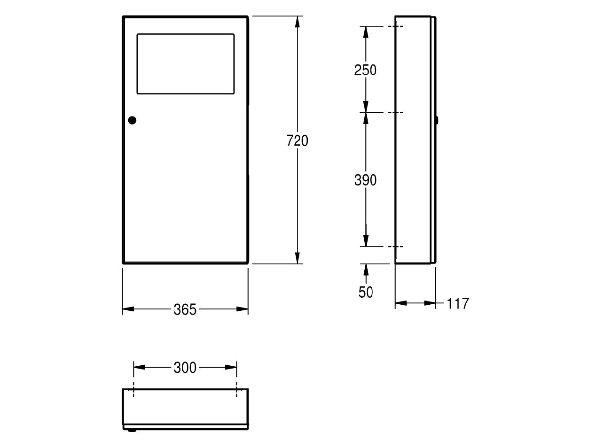 Franke Commercial Surface Waste Receptable Stainless Steel