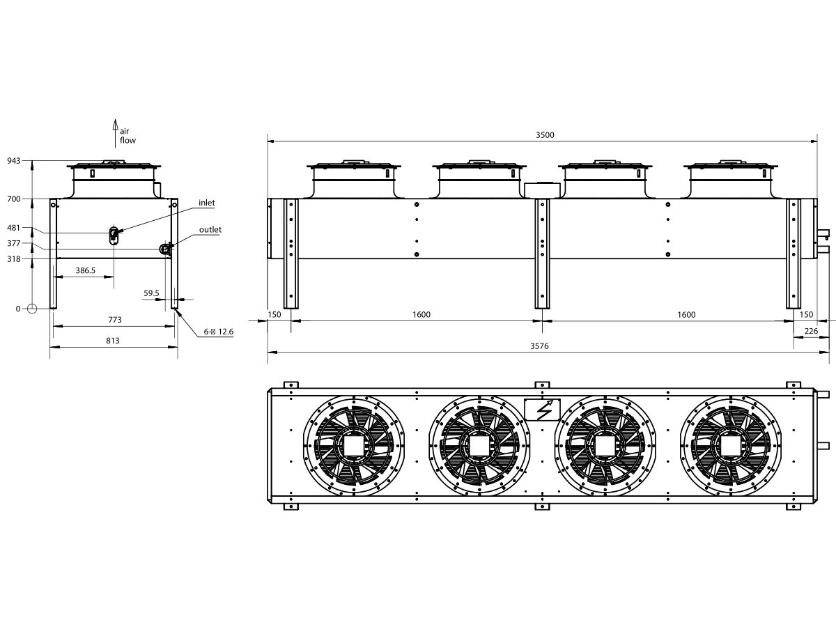 Cabero Remote Condenser ACH057A4-3.2-18NZ-D