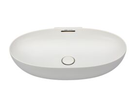 Supporting Image - LAUFEN Alessi Counter Basin 700mm Matte White - Front 3 Qtr