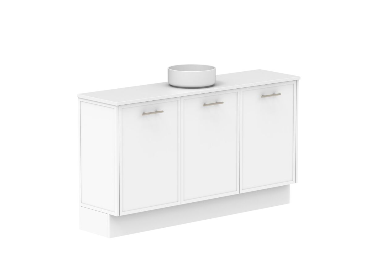 Supporting Image - Kado Lux Ensuite All Door 1500mm Floor Mount Centre Basin 20mm Top Shaker