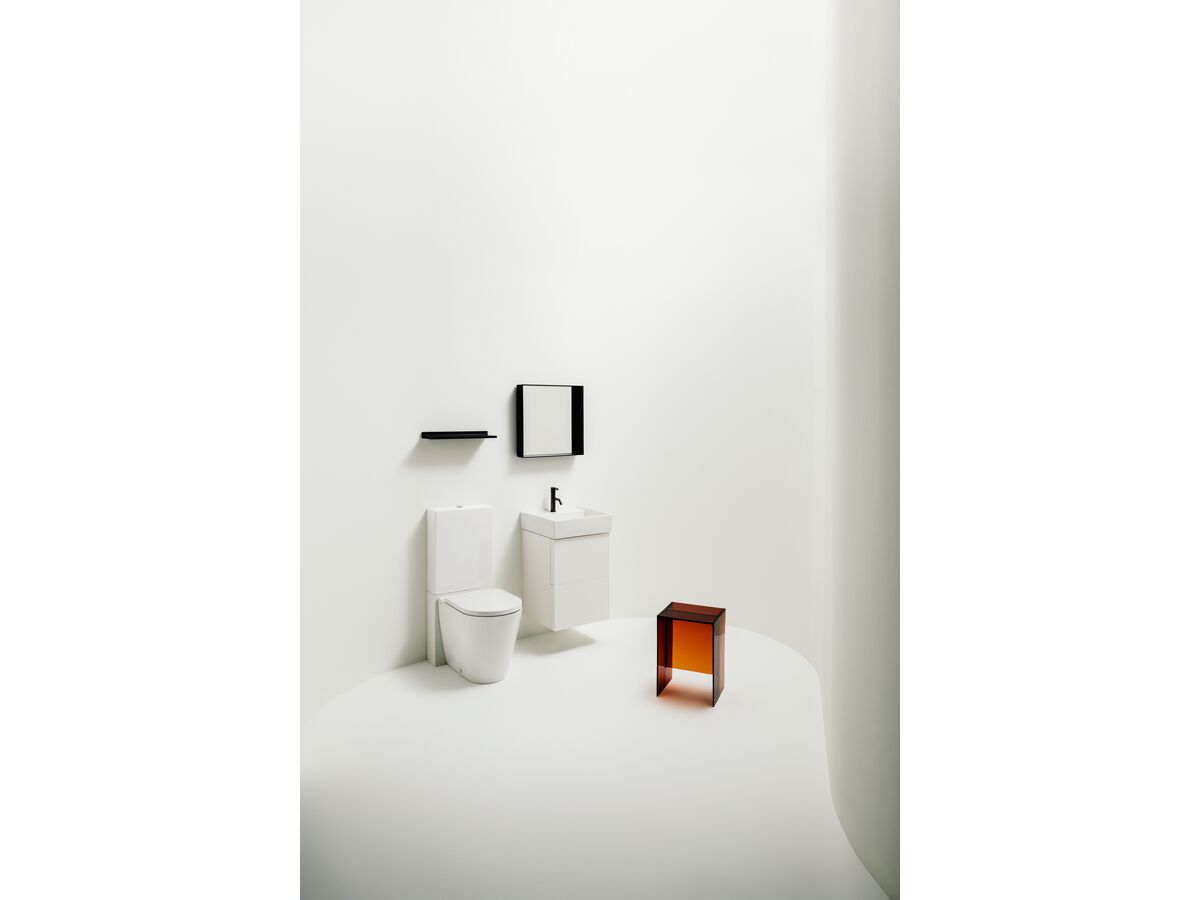 In Situ - LAUFEN Kartell Small Washbasin No Overflow 1 Taphole 460 x 460mm White