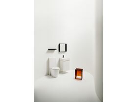 In Situ - LAUFEN Kartell Small Washbasin No Overflow 1 Taphole 460 x 460mm White