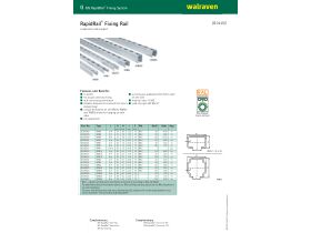 Specification Sheet - Walraven Rapidrail WM2