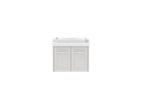 Hero - Kado Lux Ensuite All Door 600mm Wall Hung Centre Basin 50mm Top