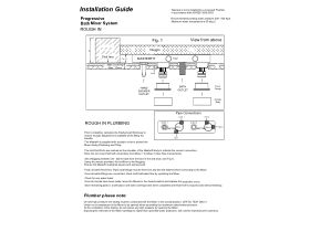 Installation Instructions - Sussex Pure Progressive Wall Bath Mixer Tap System