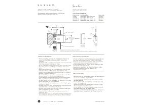 Installation Instructions - Sussex Scala Shower / Bath Mixer Tap