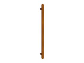 Hero - Mizu Soothe Vertical Heated Towel Rail (Less Transformer) Brushed Bronze