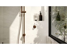 Sussex Oria Shower/Bath Wall Mixer PVD Brushed Bronze