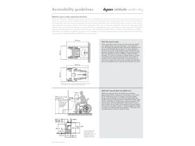 Accessibility Guidelines - Dyson Airblade Wash and Dry Wall WD06 & Short WD04