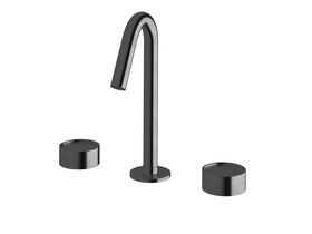 Hero - Sussex Pure Elemental Basin Set PVD Brushed Gunmetal (5 Star) Lead Free