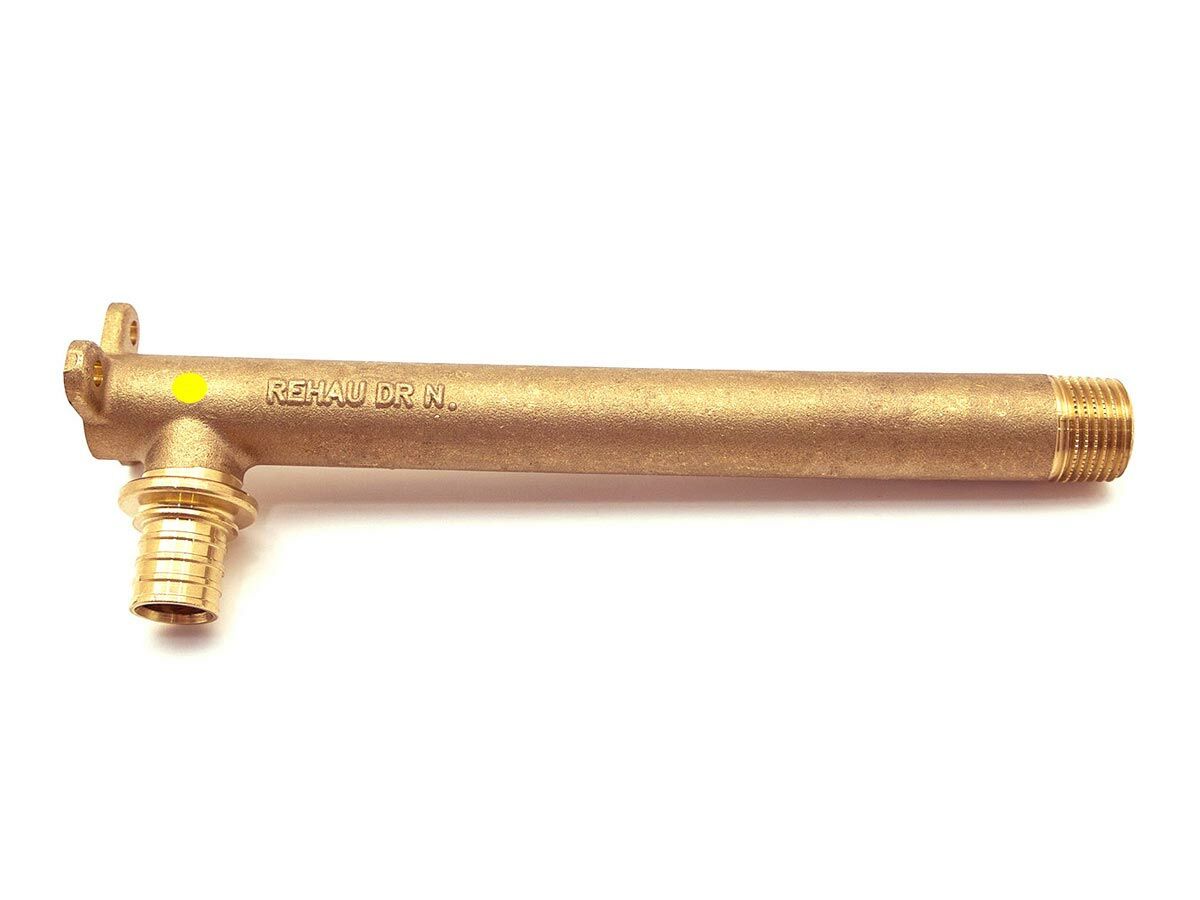 Rehau Brass 19BP Elbow Male Taper