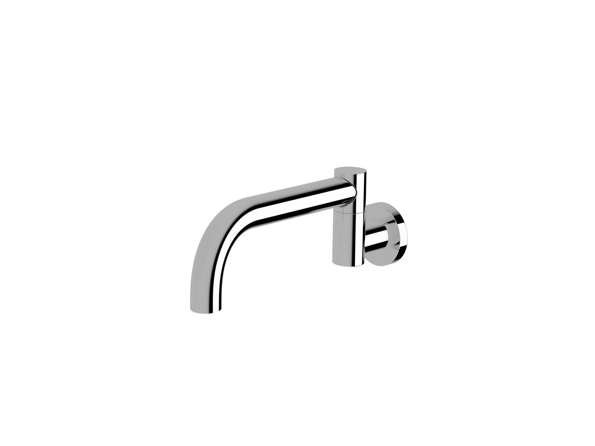 Sussex Scala Bath Outlet Swivel Curved Chrome