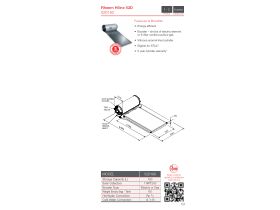 Specification Sheet - Rheem Solar Hiline 180 litre 3.6kw 52D180R7/1NPT