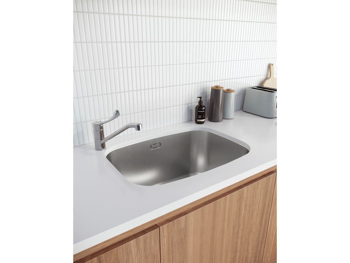 Posh Solus Sink Mixer Extended Lever Chrome (4 Star) Lead Free