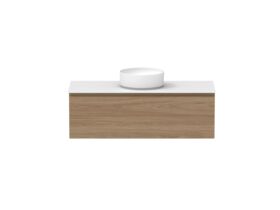 Hero - Posh Domaine 1200mm Wall Hung Vanity Unit All-Drawer Single Bowl 12mm Durasein Top
