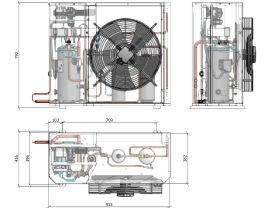 Tecumseh Compac Scroll 2.5Hp Pas4530Z-3