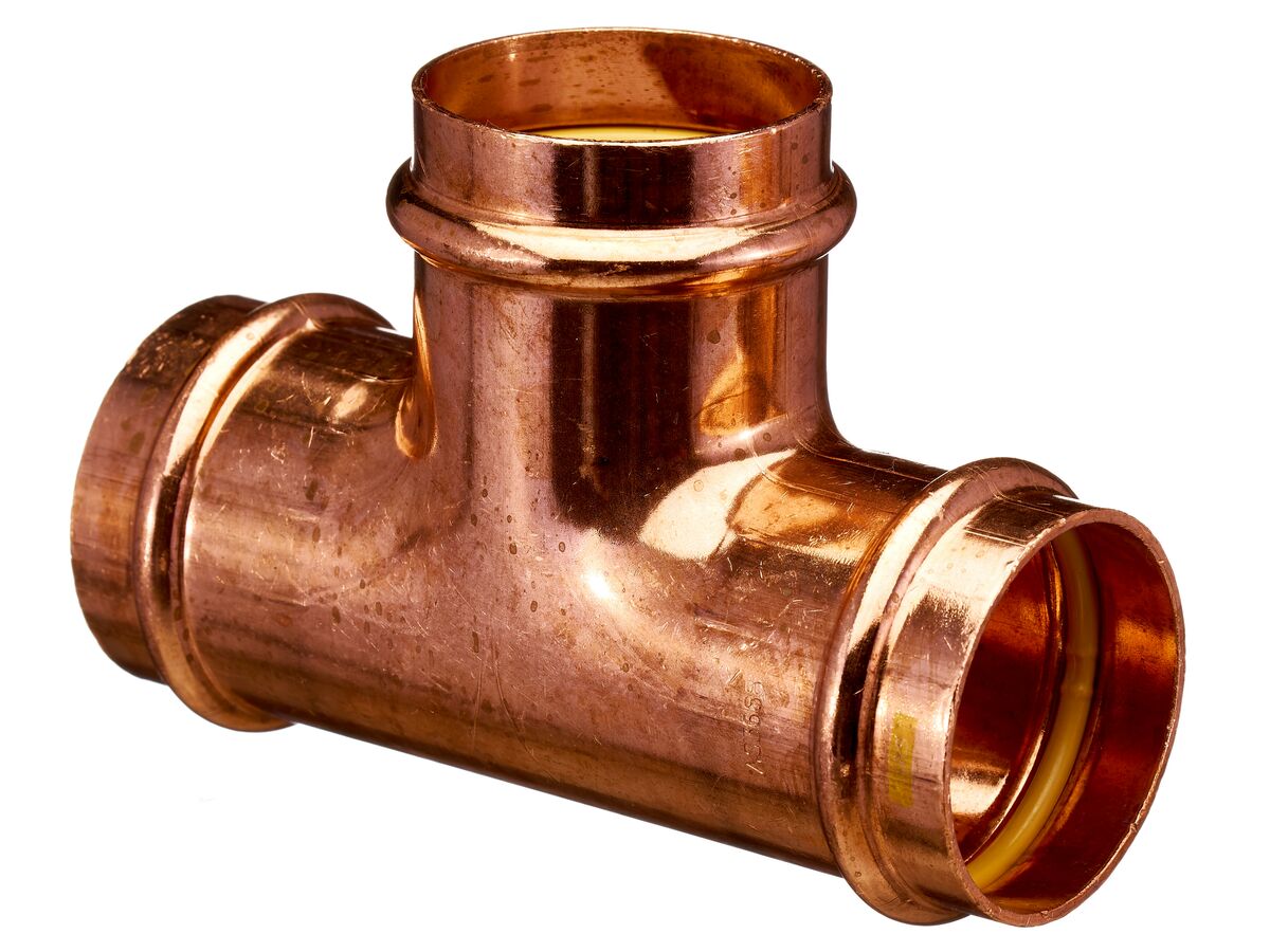>B< Press Gas Equal Tee 50mm