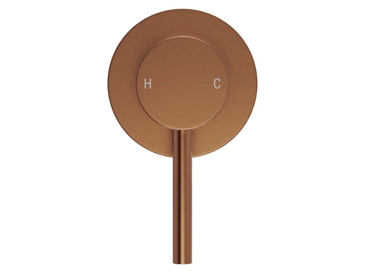 Supporting Image 2 - Mizu Drift Shower Mixer Kit Brushed Bronze Lead Free - Front